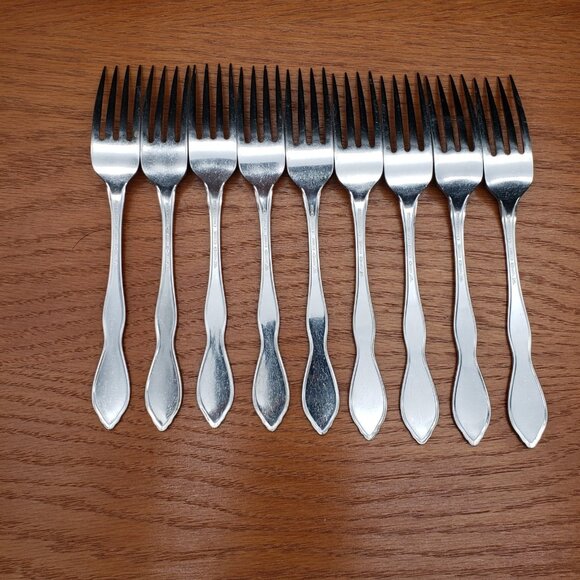 Oneida 1881 Rogers Summer Mist / Autumn Glow Lot of 39 Stainless Flatware Piece - Picture 16 of 16